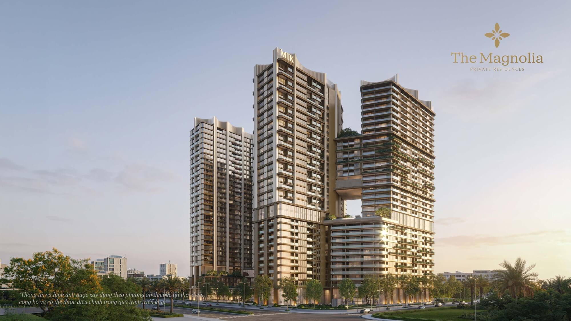 The Magnolia Private Residences Long Biên - Phối cảnh tổng thể dự án