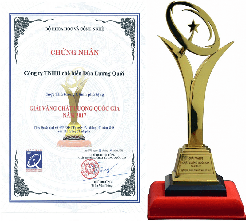 Giải thưởng vàng ngôi sao quốc tế chất lượng dẫn đầu tại paris 3